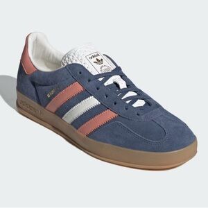 Adidas Gazelle indoor sneakers “Preloved ink melange wonder clay” New Women 7